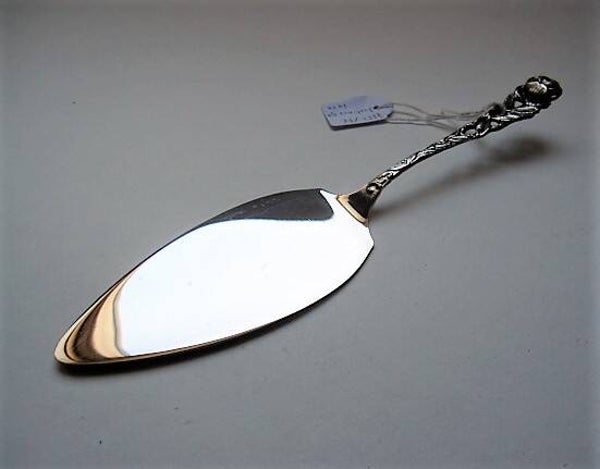 Vintage Justinus taartschep - Hildesheimer Rose - Verzilverd (90) (7351-55)