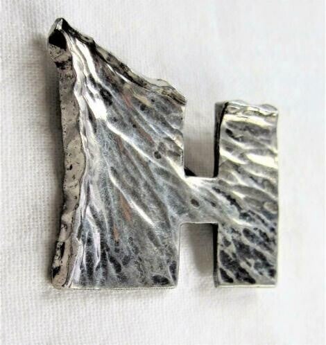 Rey Urban voor A Fausing DK - Modernist broche 925 zilver (7386-3918)