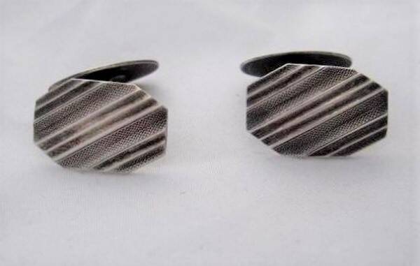 Antieke Art Deco Manchetknopen 835 (7453-44)