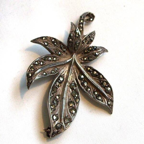 Prachtige vintage zilveren ATCO Broche (925) Birmingham (7533-4266)