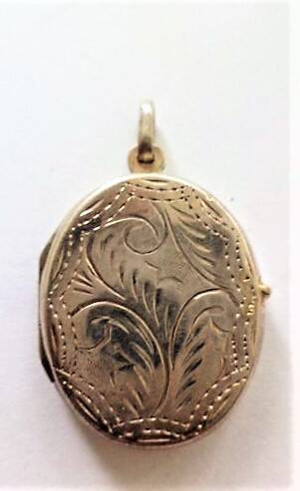 Mooie zilveren hanger medaillon floraal 925 (7927-1111)