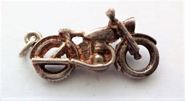 Zilveren hangertje motorfiets 925 (7941)