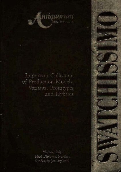 Antiquorum - Swatchissimo (1992) Unieke Swatch catalogus