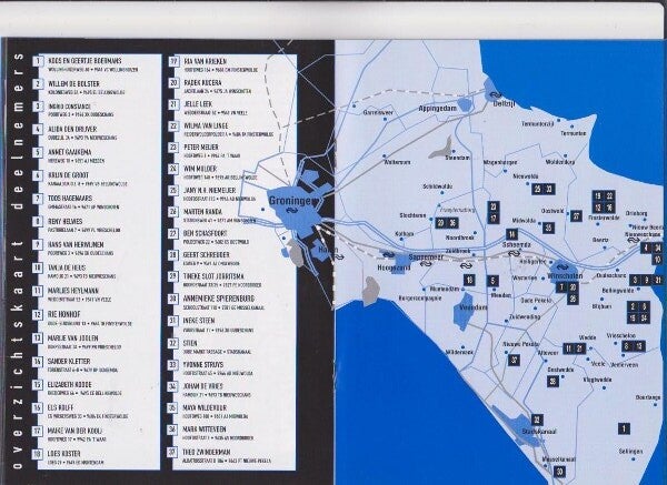 Atelierroute Oost Groningen 2005