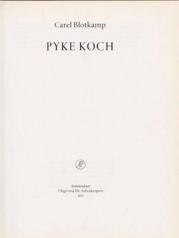Blotkamp - Pyke Koch