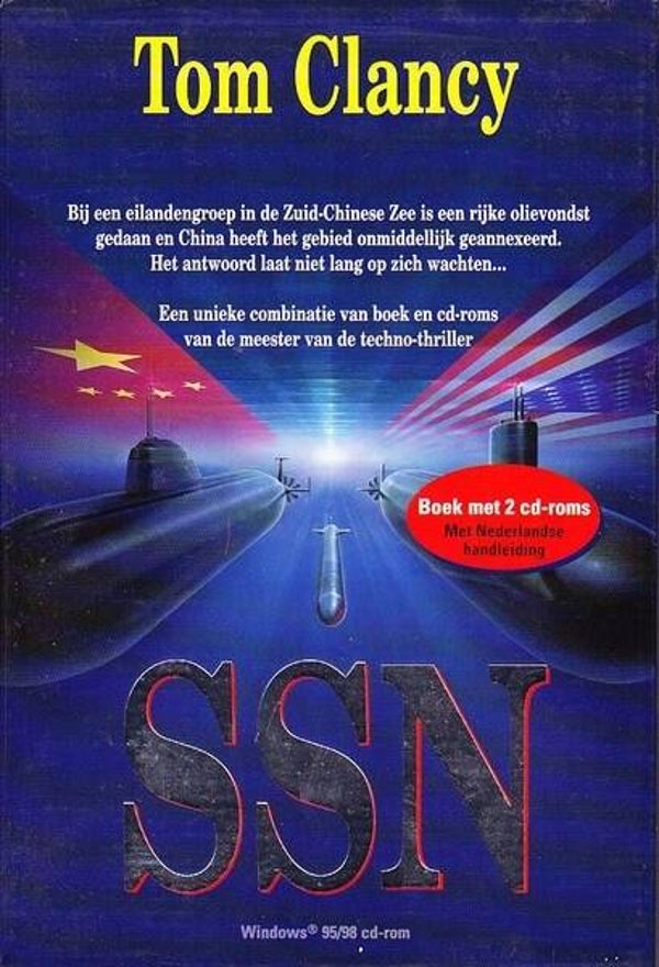 Clancy - SSN boek met 2 cd-roms