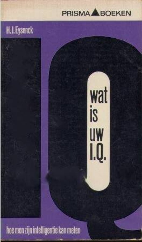 Eysenck - Wat is uw I.Q. (1965)