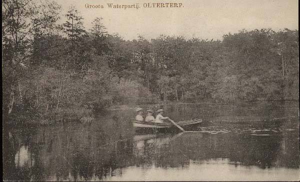 Friesland - Olterterp - Groote Waterpartij