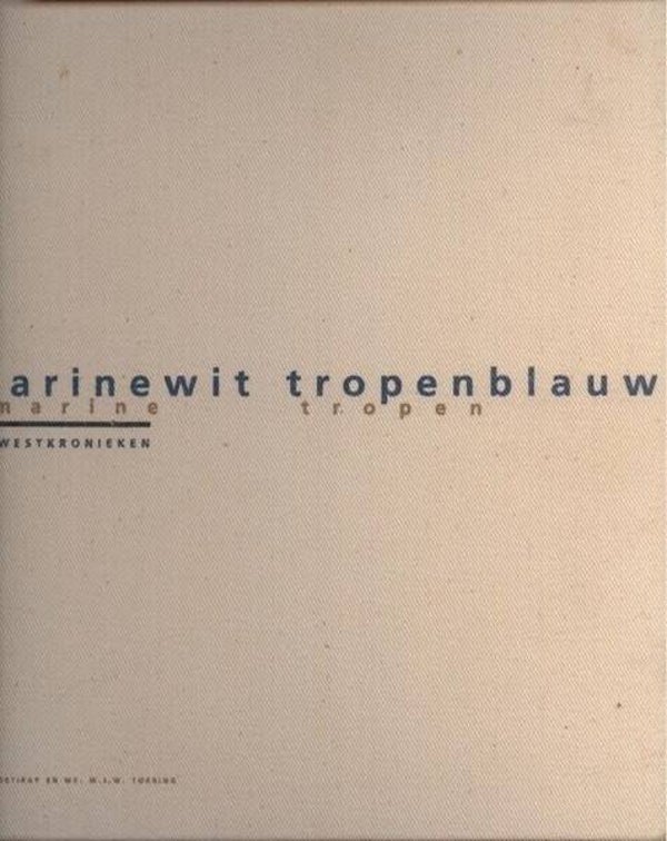 Geneste - Marinewit - Tropenblauw