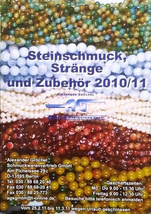 Gröchel - Steinschmuck, Stränge und Zubehör 2010-2011