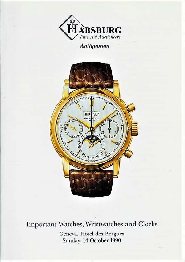 Habsburg, Feldman - Important Watches and Wristwatches and Clocks 14 October 1990