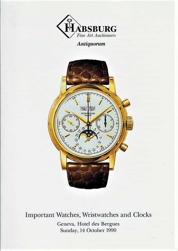 Habsburg, Feldman - Important Watches and Wristwatches and Clocks 14 October 1990