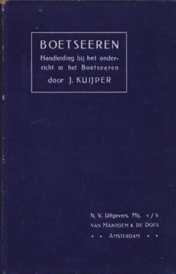 Kuijper - Boetseeren: Handleiding bij het onderricht in het boetseeren (Boetseren)