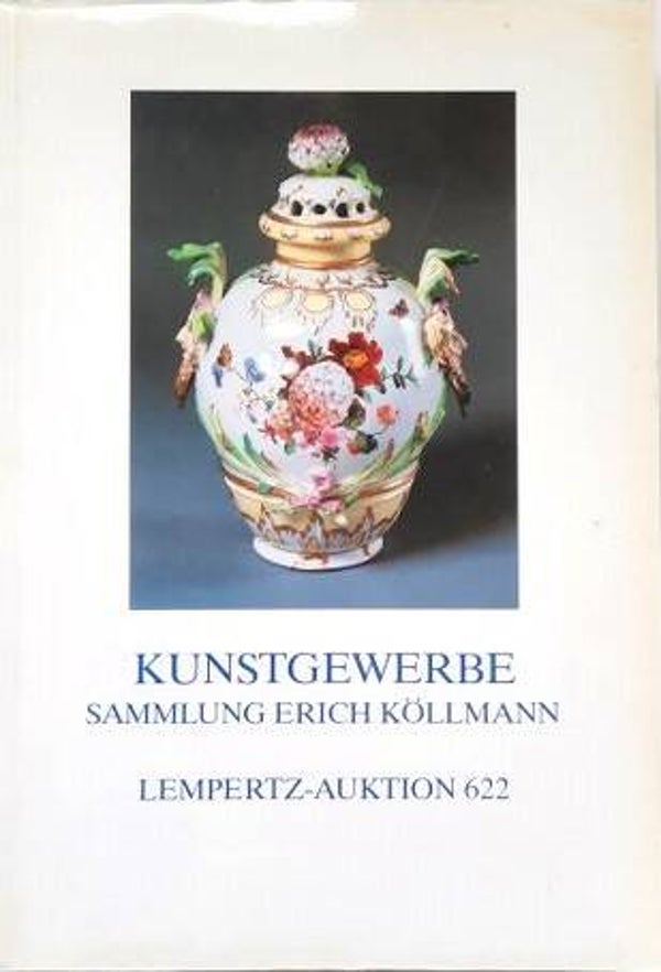 Kunstgewerbe Sammlung Erich Köllmann.  Katalog Lempertz