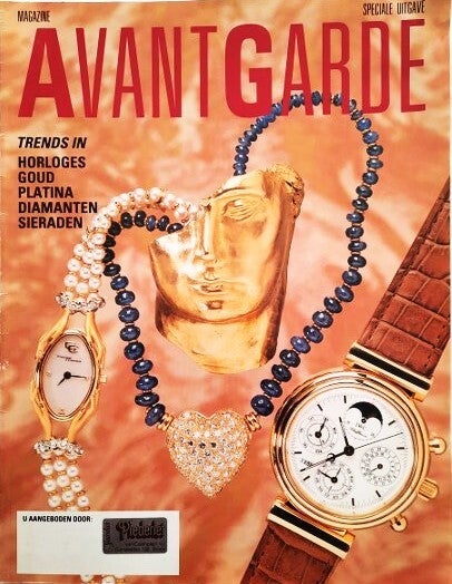 Avant Garde Magazine Speciale Uitgave (1987) Horloges & Sieraden