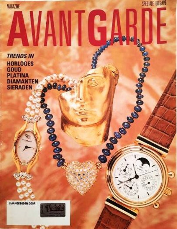 Avant Garde Magazine Speciale Uitgave (1987) Horloges & Sieraden