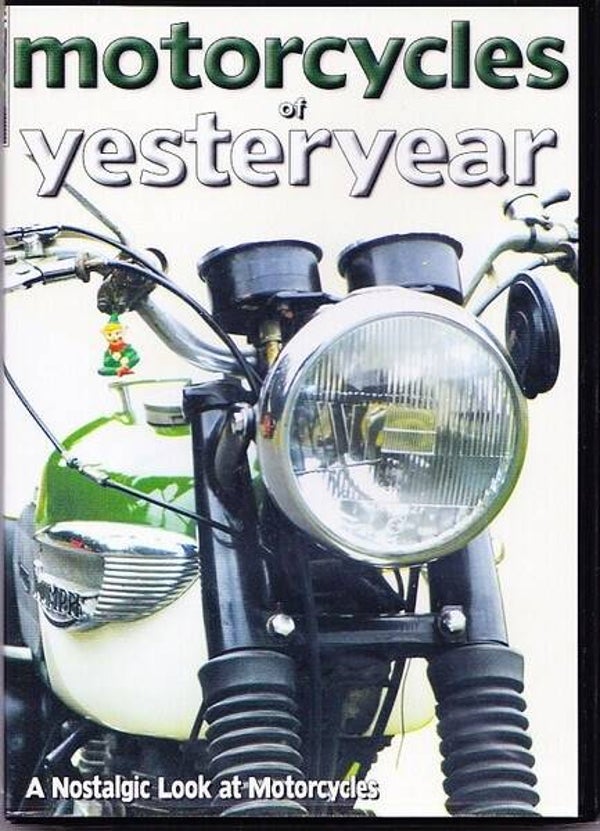 DVD Motorcycles of Yesteryear – Nostalgische Motorfilm