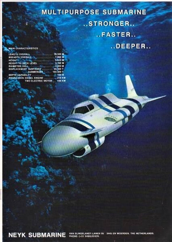 Multipurpose Submarine - Neyk Submarine
