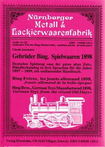 Jeanmaire - Nürnberger Metall & Lackierwaarenfabrik 1898