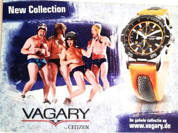Zeldzame horlogebrochure Vagary by Citizen – New Collection