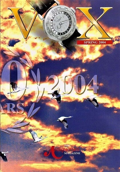 VOX - The Antiquorum Magazine (Spring 2004) Vacheron