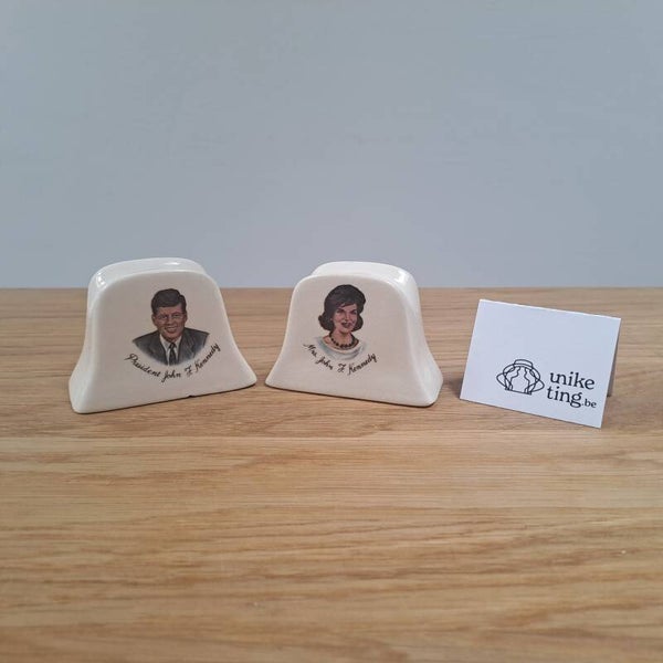 Zout & peper set - Mr & Mrs John F. Kennedy