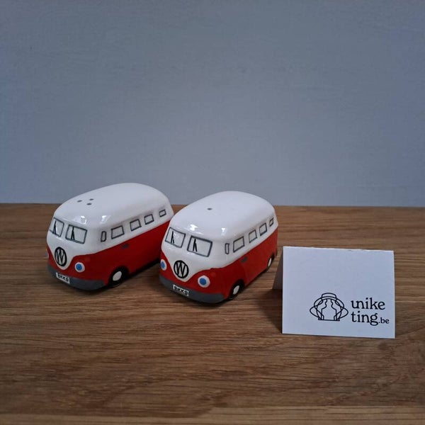 Peper & zout set als volkswagen busje