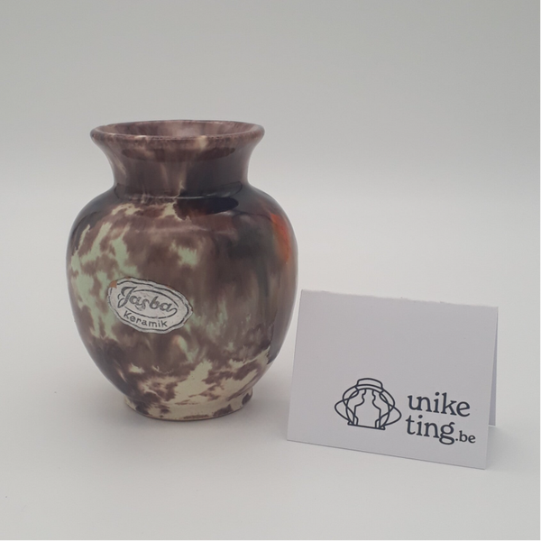Keramiek vaasje jaren '50 (Jasba, Duitsland)