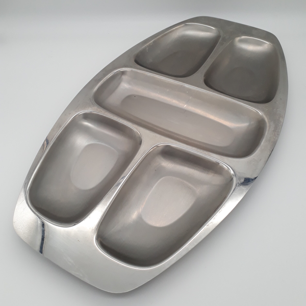 Schaal met 5 vakken (Alessi, Italië)