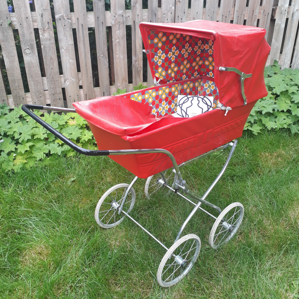 Speelgoed kinderkoets rood