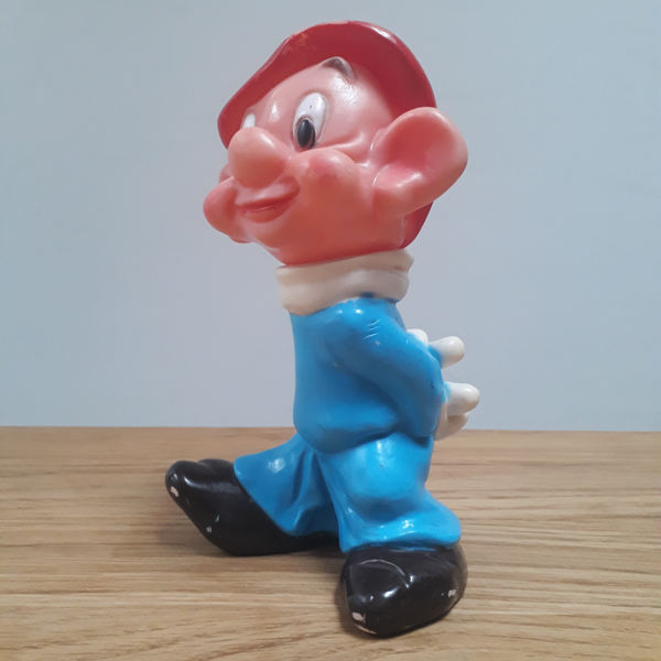 Dopey figuurtje, één van de 7 dwergjes van sneeuwwitje (Disney)