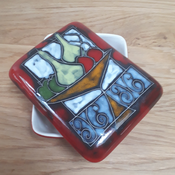 Italiaans keramieken doosje Antonio Milani