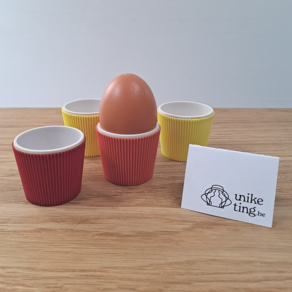 Set van 4 eierdopjes (Franco, Suisse)