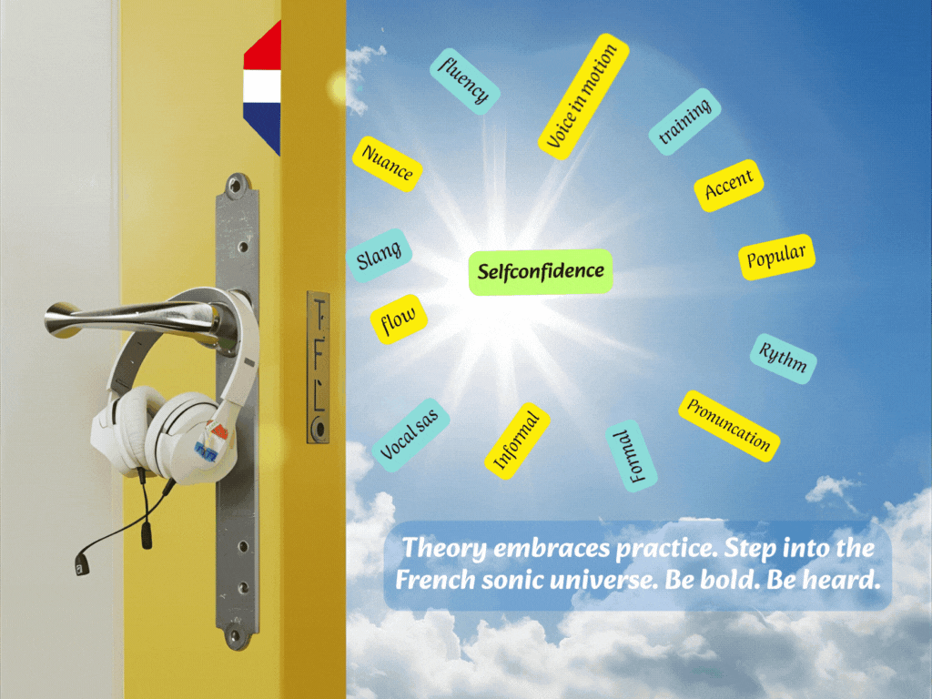 Come in and immerse in French authentic dialogues
