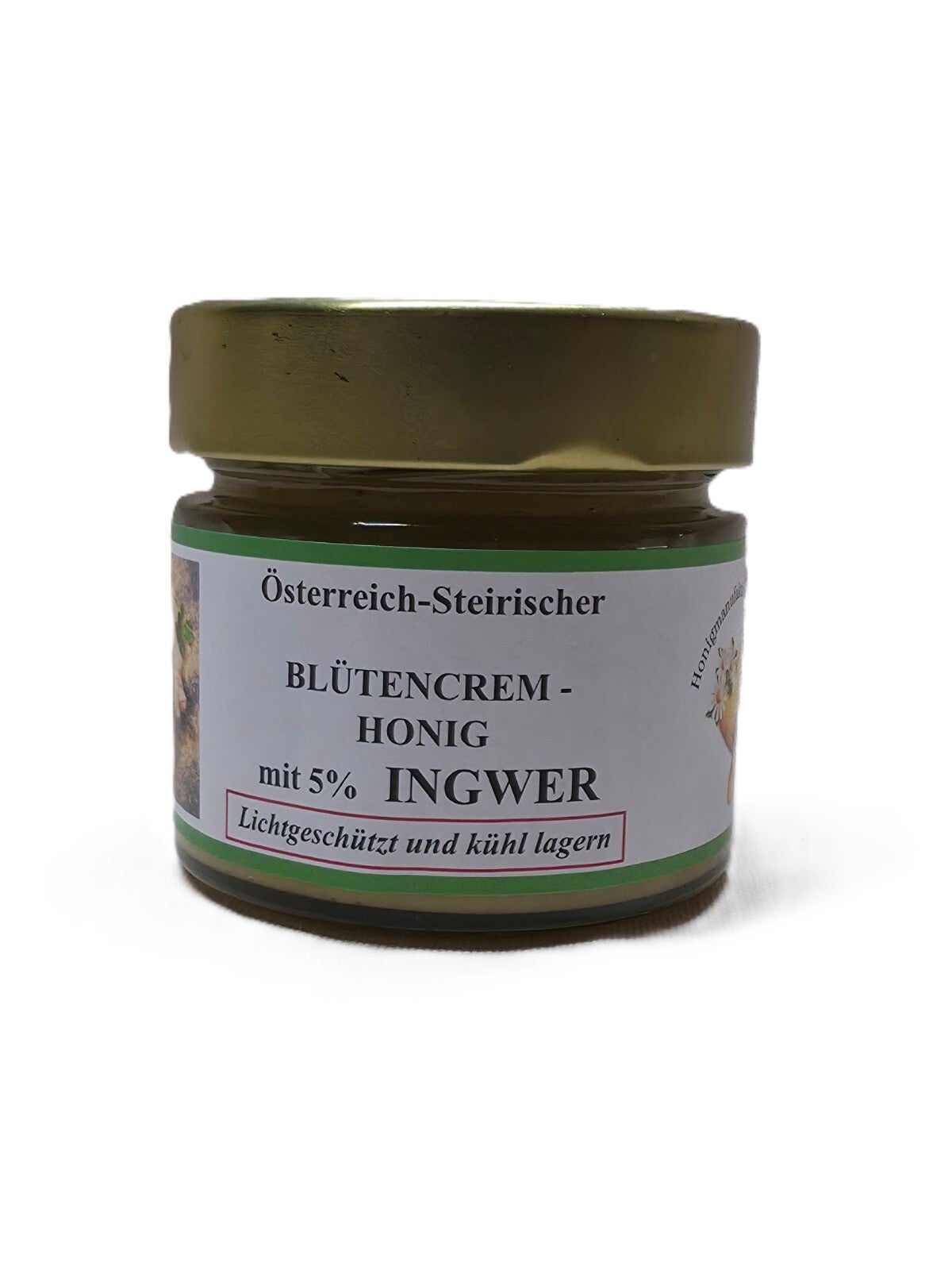 Cremehonig mit Ingwer