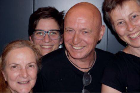 Groepsfoto BMW-collectief (Danni, Alex, Frank &amp; Anneleen)