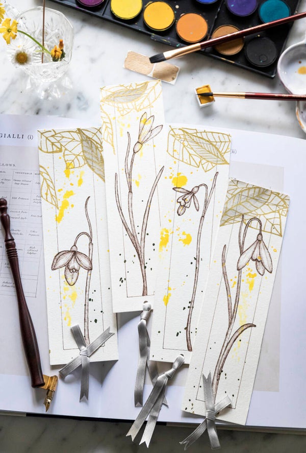 Bucaneve ~ i Segnalibri, set di 4 pz.