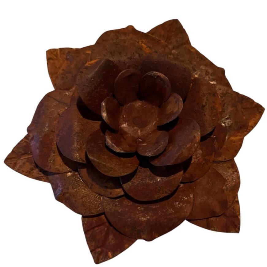 KANDELAAR ROOS IJZER