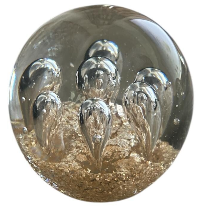 GLASBAL BUBBELS PRESSE PAPIER HOUSEVITAMIN