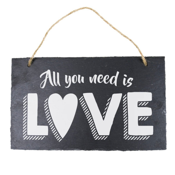 WANDBORD LEISTEEN ALL YOU NEED IS LOVE