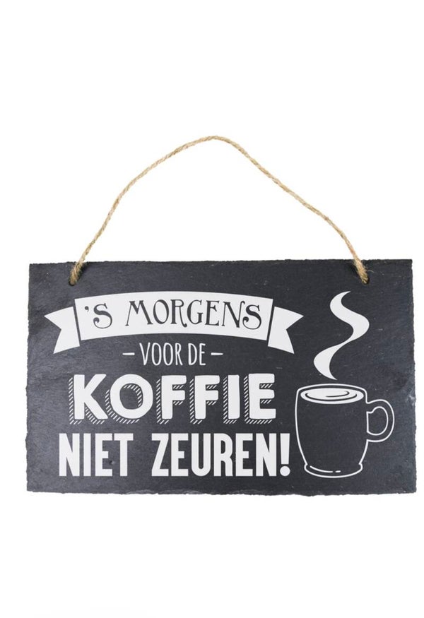 WANDBORD `S MORGENS KOFFIE
