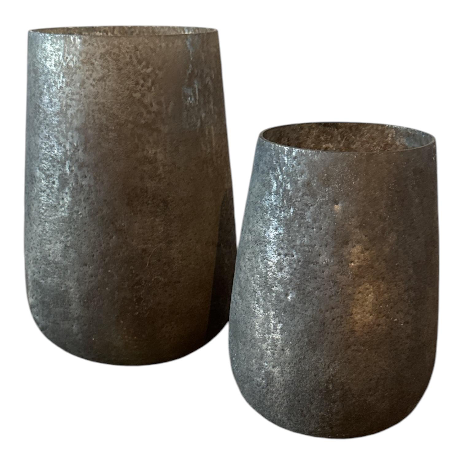 WINDLICHT KELK GLAS SET MDD DECORATIONS