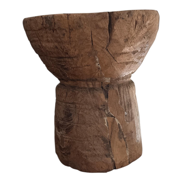 HOUTEN ROBUUSTE KANDELAAR NR4