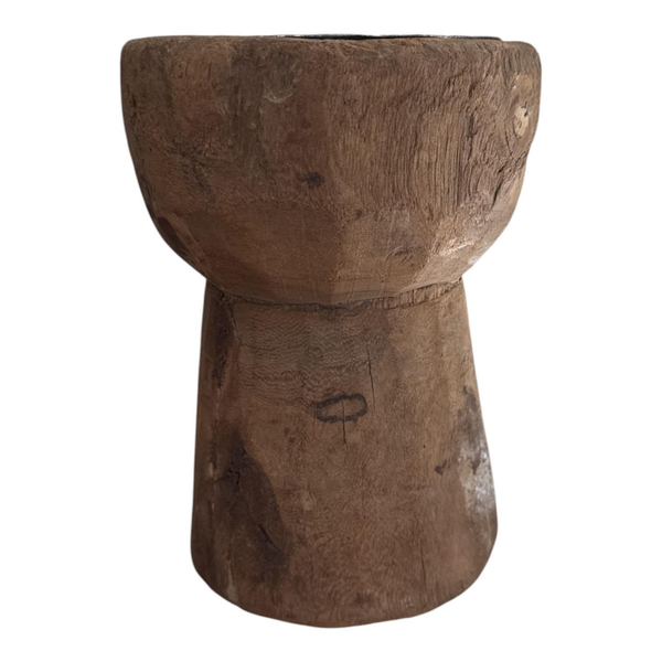 HOUTEN ROBUUSTE KANDELAAR NR5