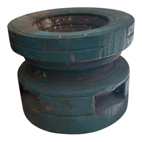 HOUTEN KANDELAAR BAYU BLAUW INDIA
