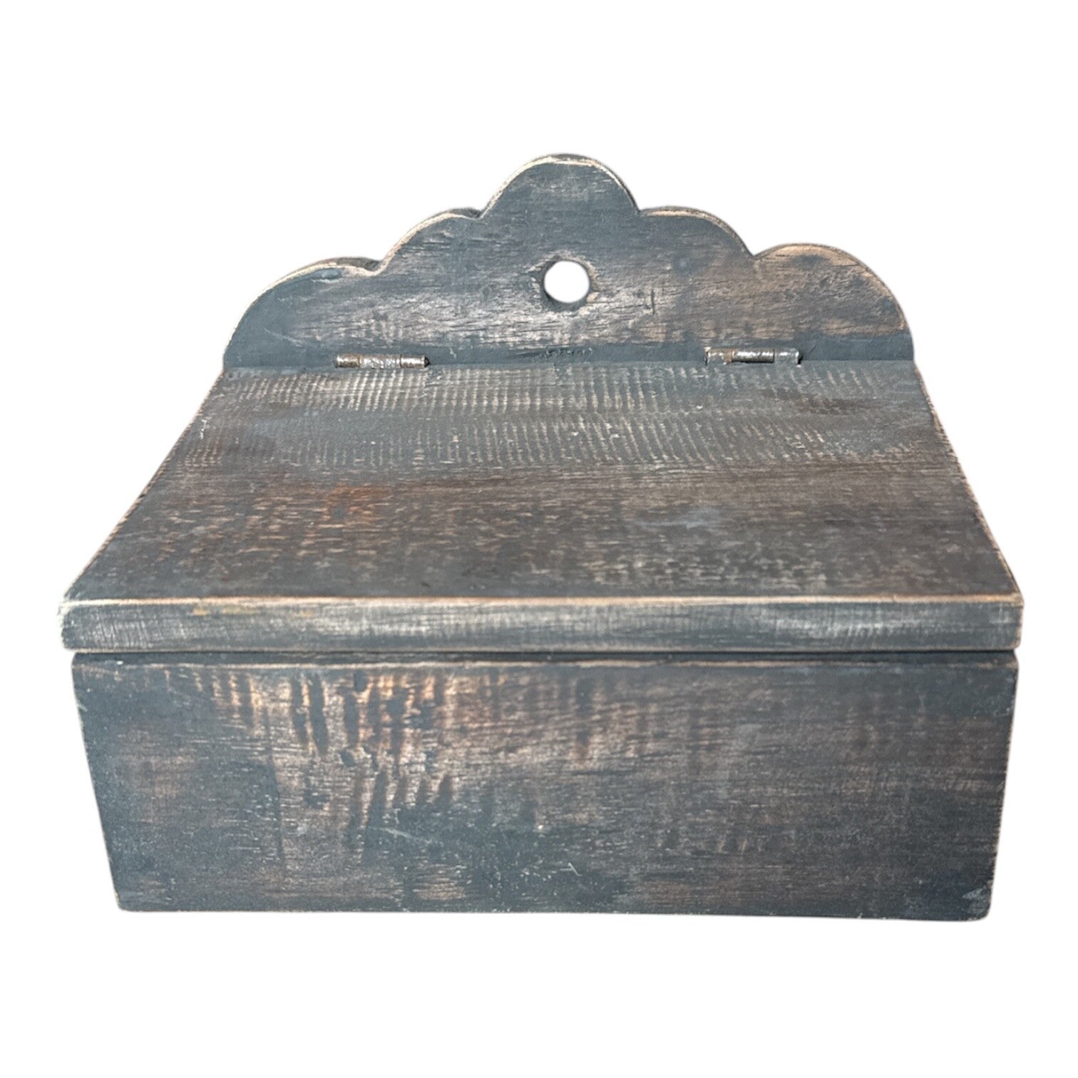 HOUTEN KISTJE MET DEKSEL