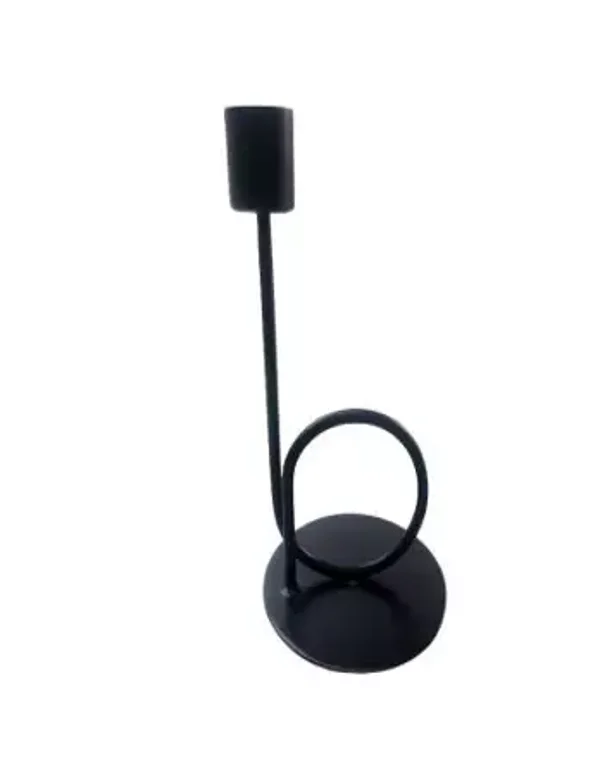 KANDELAAR 1 ARMS ZWART L BRANDED BY