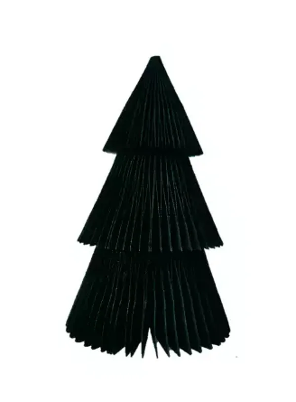KERSTBOOM PAPIER M ZWART