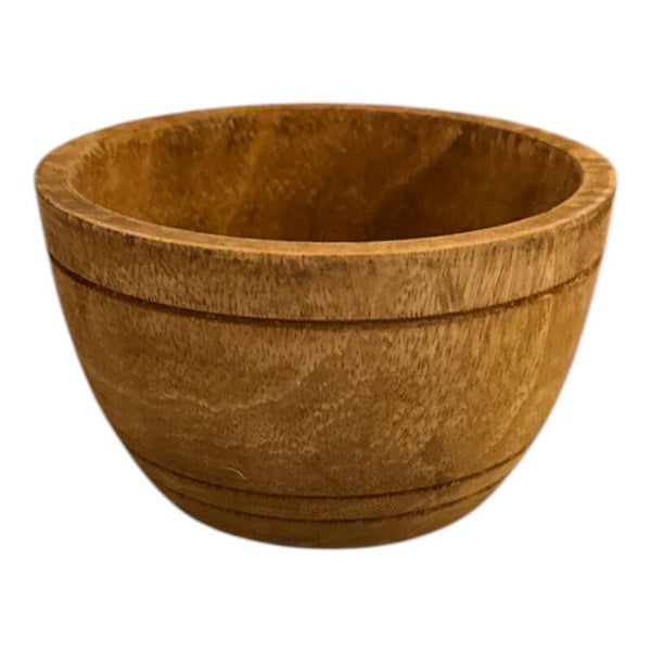 HOUTEN DECORATIE SCHAALTJE INDIA