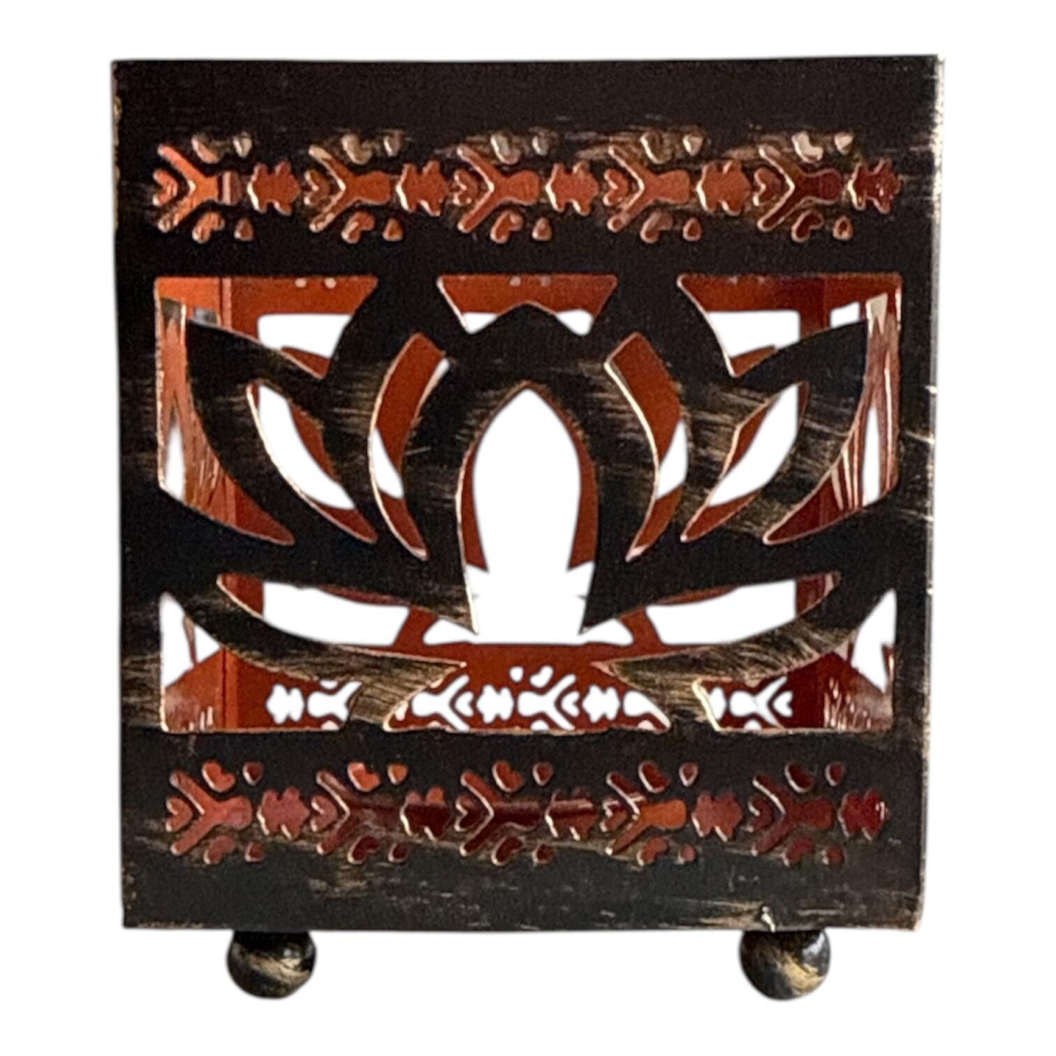 WAXINELICHTHOUDER LOTUS INDIA